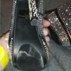 Beautiful rhinestone heels